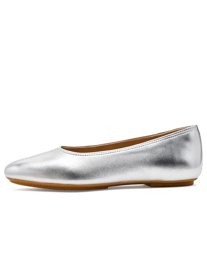 Балетки высокие из мягкой кожи FitFlop — 5