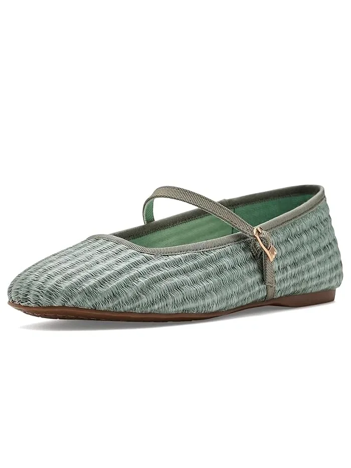 Туфли Мэри Джейн из рафии Hummingbird Mary Jane Raffia Birdies — 1