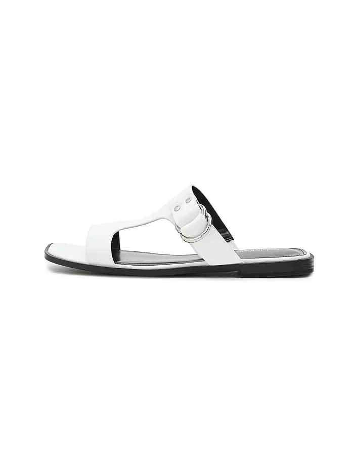 Шлепанцы квадратный носок Meritt Calvin Klein — 5