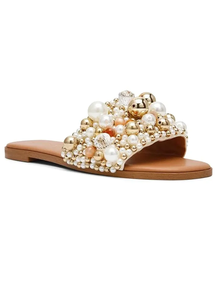 Сандалии-Шлепанцы с декором Klio Steve Madden — 2