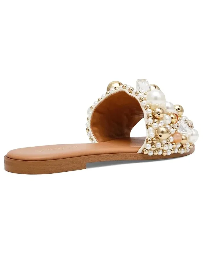 Сандалии-Шлепанцы с декором Klio Steve Madden — 4