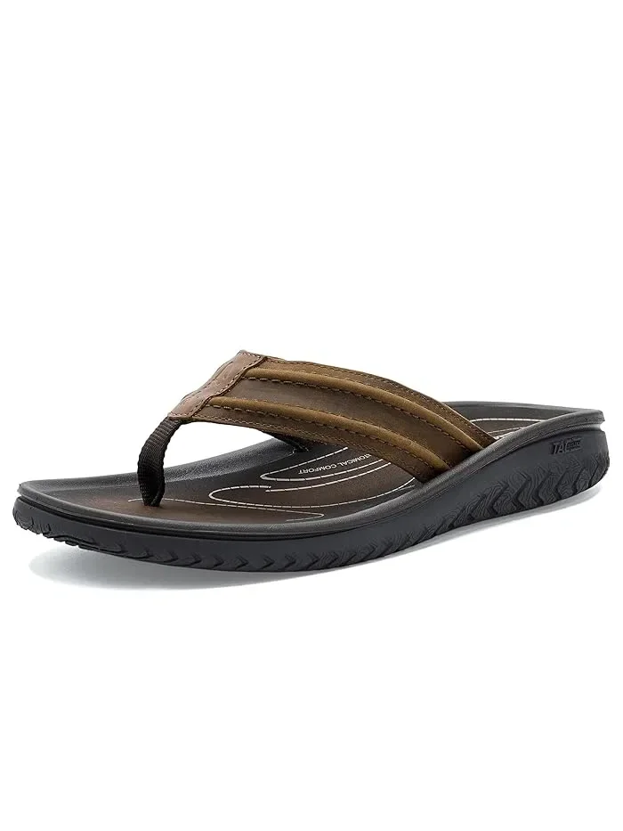 Шлепки кожаные Wesley Surf Clarks — 1