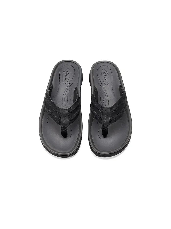 Сандалии кожаные Wesley Surf Clarks — 3