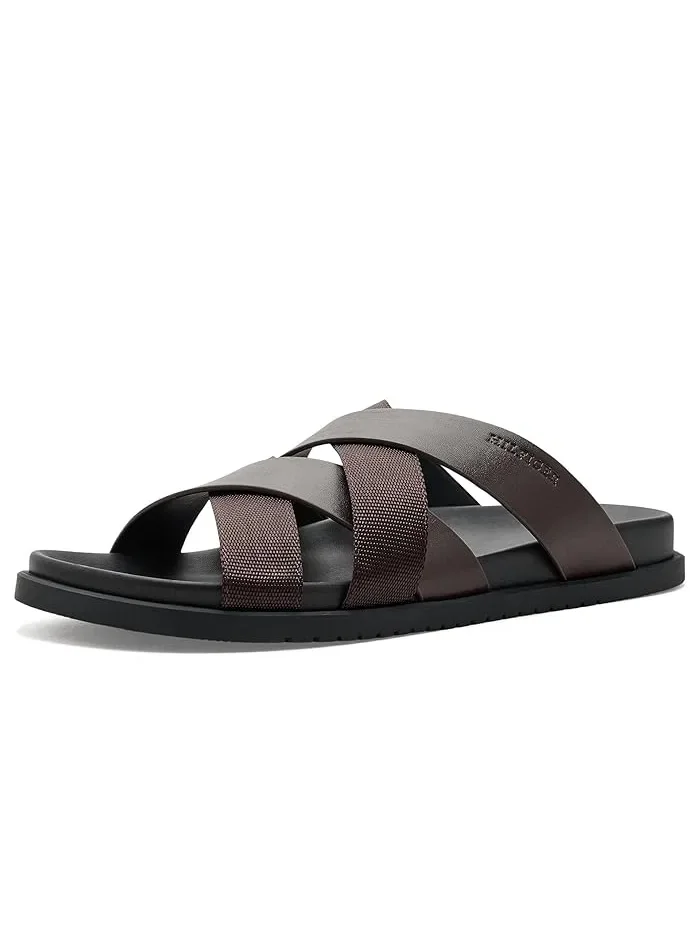 Шлепки кожаные Bivin Tommy Hilfiger — 1
