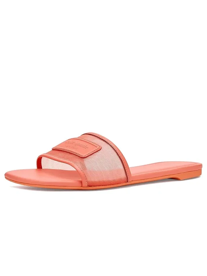 Сандалии-Шлепанцы Breezy Slide Kate Spade New York, Melon Ball — 1