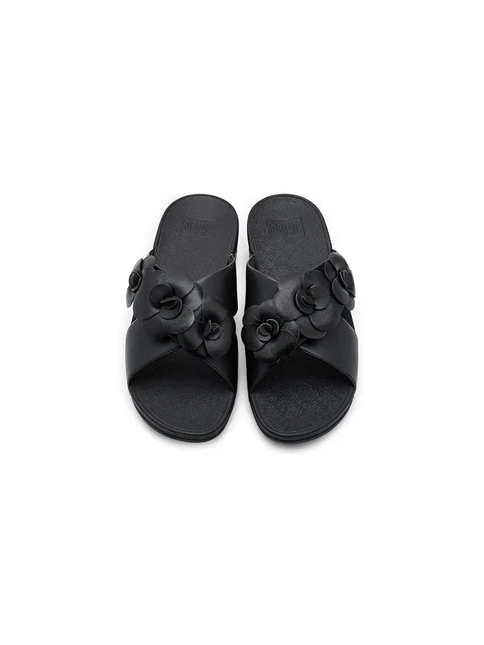Шлепанцы с цветочным дизайном Lulu Flower Cross FitFlop — 3