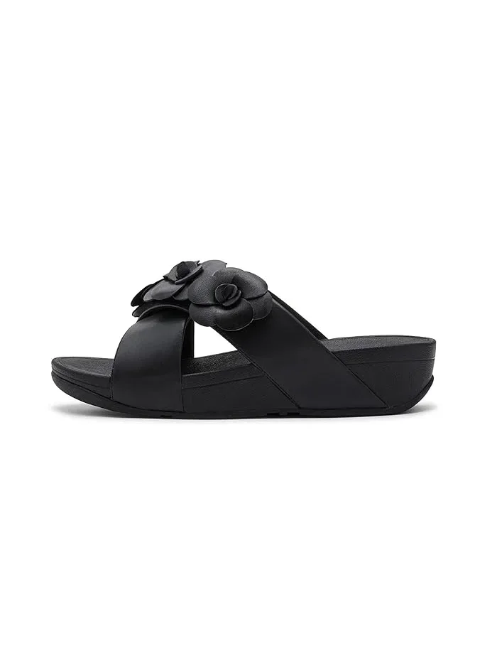 Шлепанцы с цветочным дизайном Lulu Flower Cross FitFlop — 5