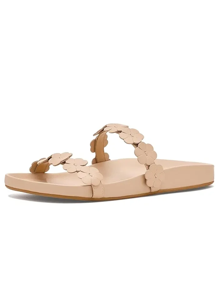 Сандалии с цветами Waterbury Badgley Mischka — 1