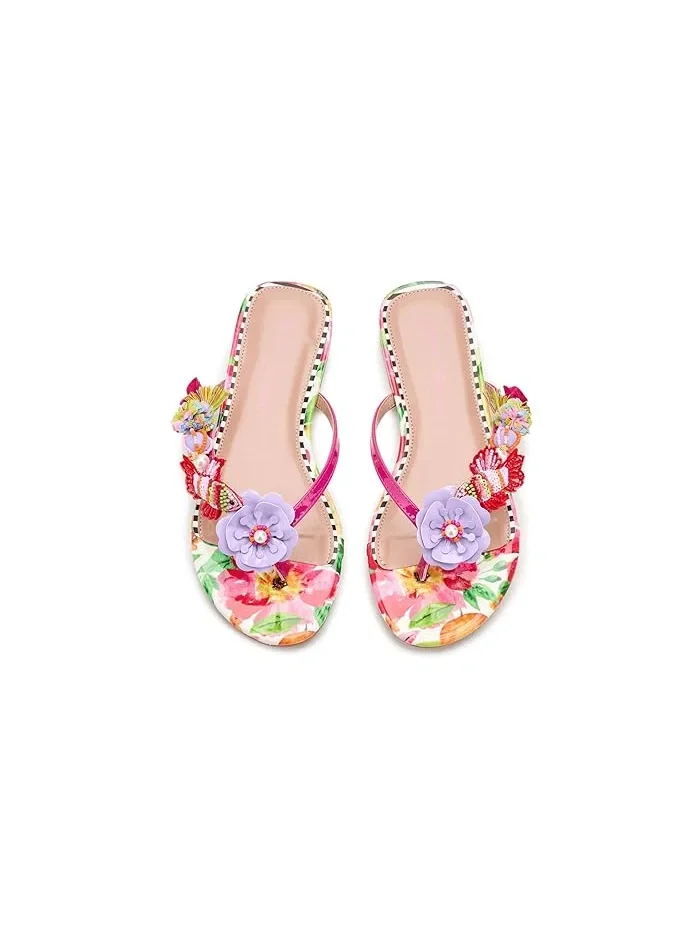 Сандалии с цветочным принтом Doloris Blue by Betsey Johnson — 3