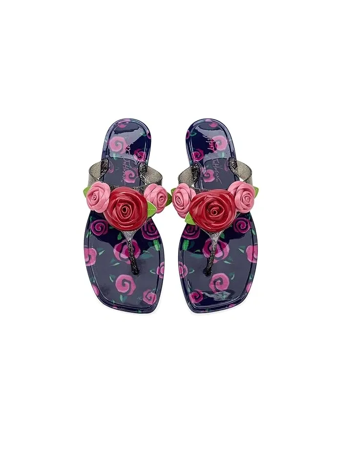 Сандалии с цветочным принтом Trenten Blue by Betsey Johnson — 3