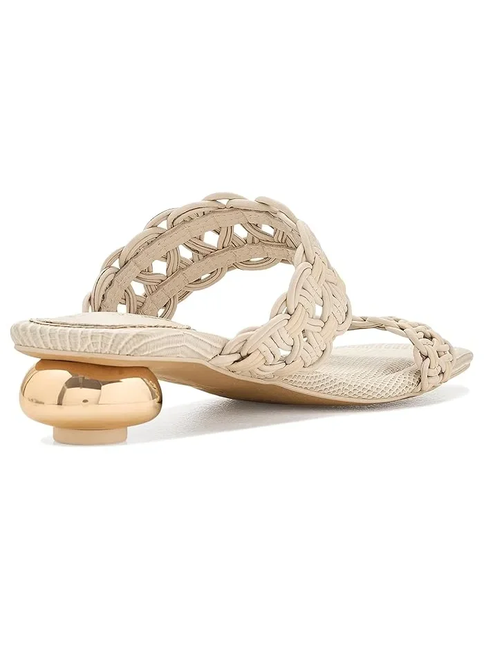 Туфли-лодочки из рафии с открытым носком Clover Circus NY by Sam Edelman — 4