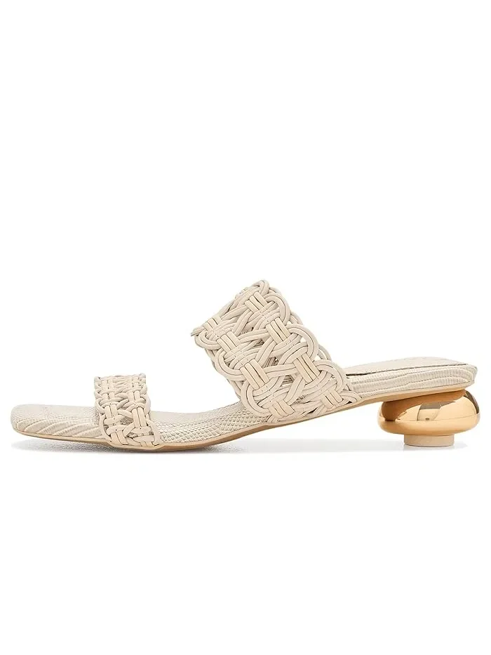 Туфли-лодочки из рафии с открытым носком Clover Circus NY by Sam Edelman — 5