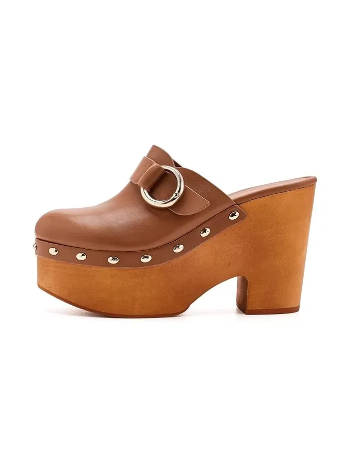 Босоножки на платформе Halo Platform Клоги Mule Kate Spade New York — 5