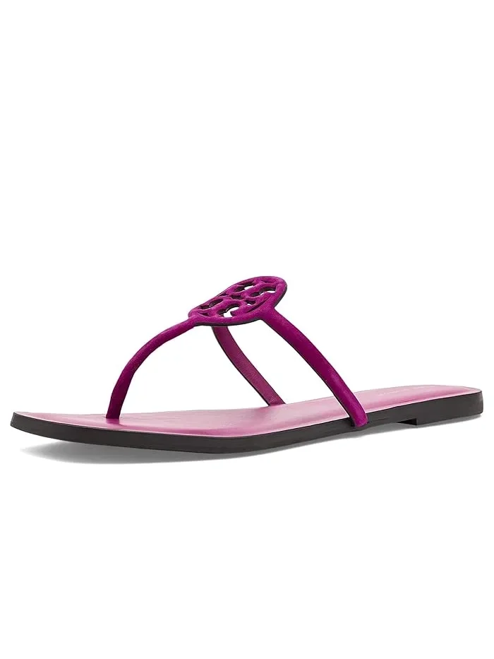 Сандалии T-strap с логотипом Miller Capri Tory Burch