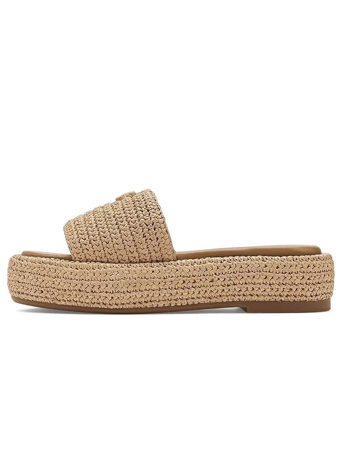 Сандалии платформа Sculpted C Raffia Flatform COACH — 5