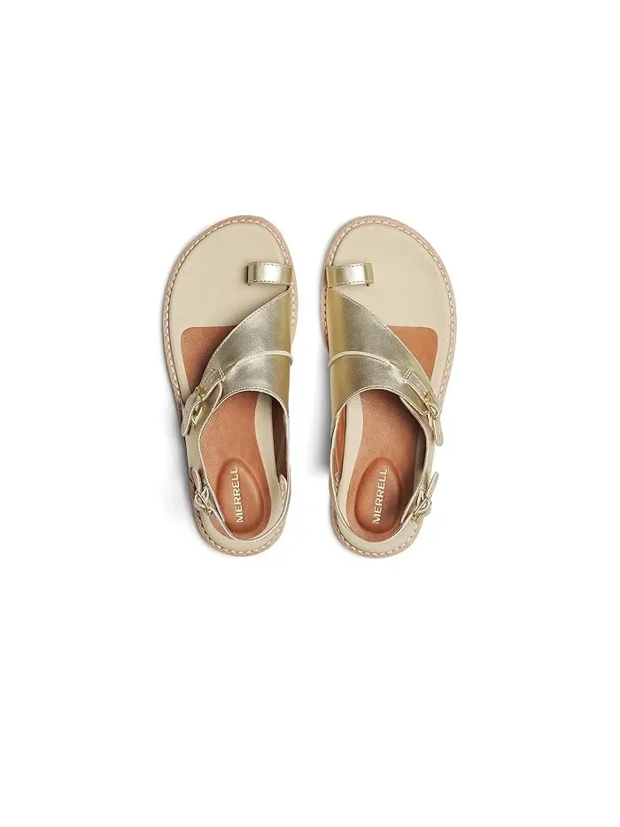 Сандалии кожаные Haven Metallic Backstrap Merrell — 3