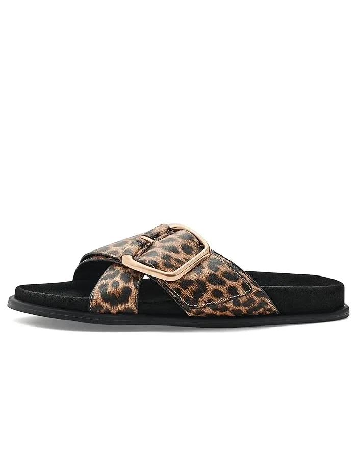 Сандалии с пряжкой Elektra Vintage Havana, Leopard — 5