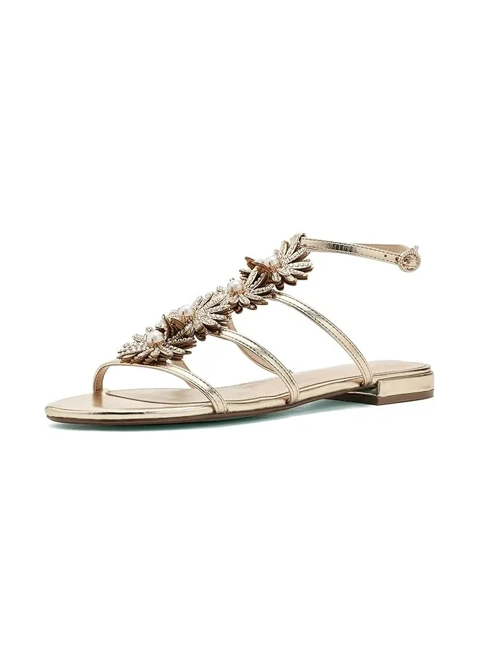 Сандалии с цветами Joyce Blue by Betsey Johnson — 1