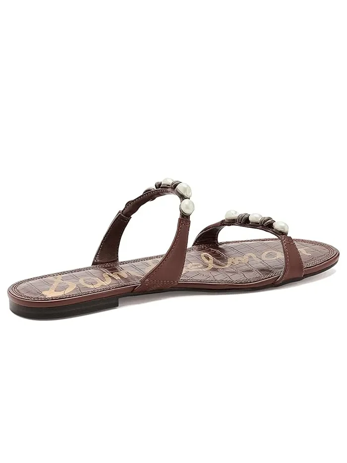 Сандалии с бусинами Cian Sam Edelman, Burnt Brandy — 4