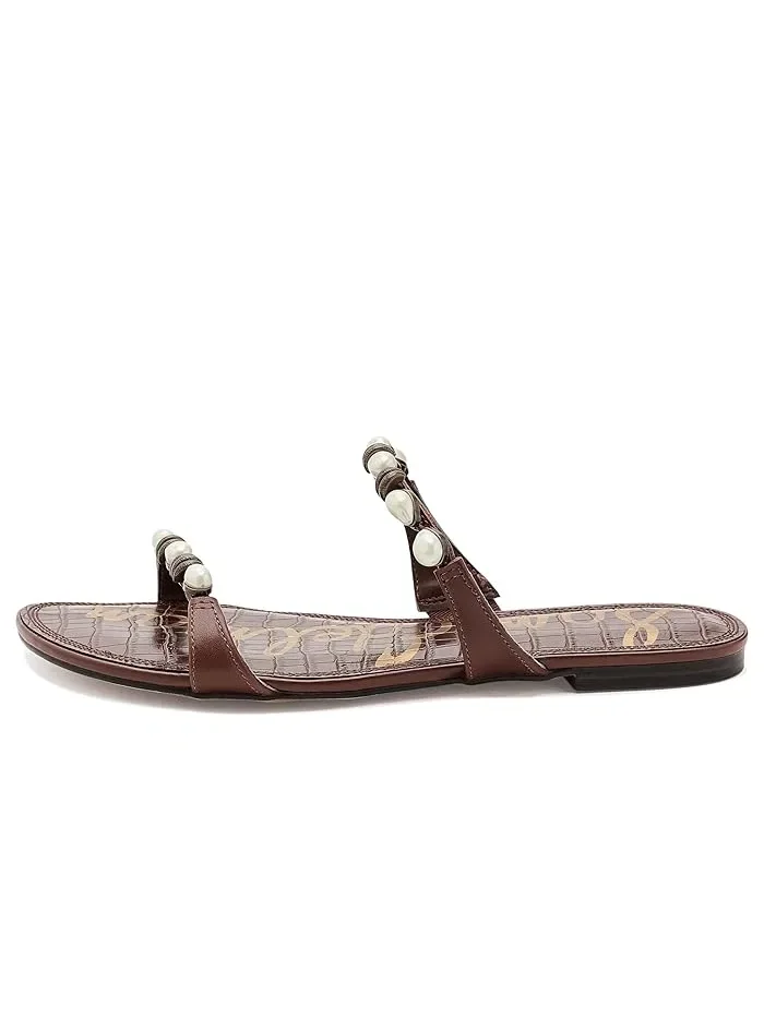 Сандалии с бусинами Cian Sam Edelman, Burnt Brandy — 5
