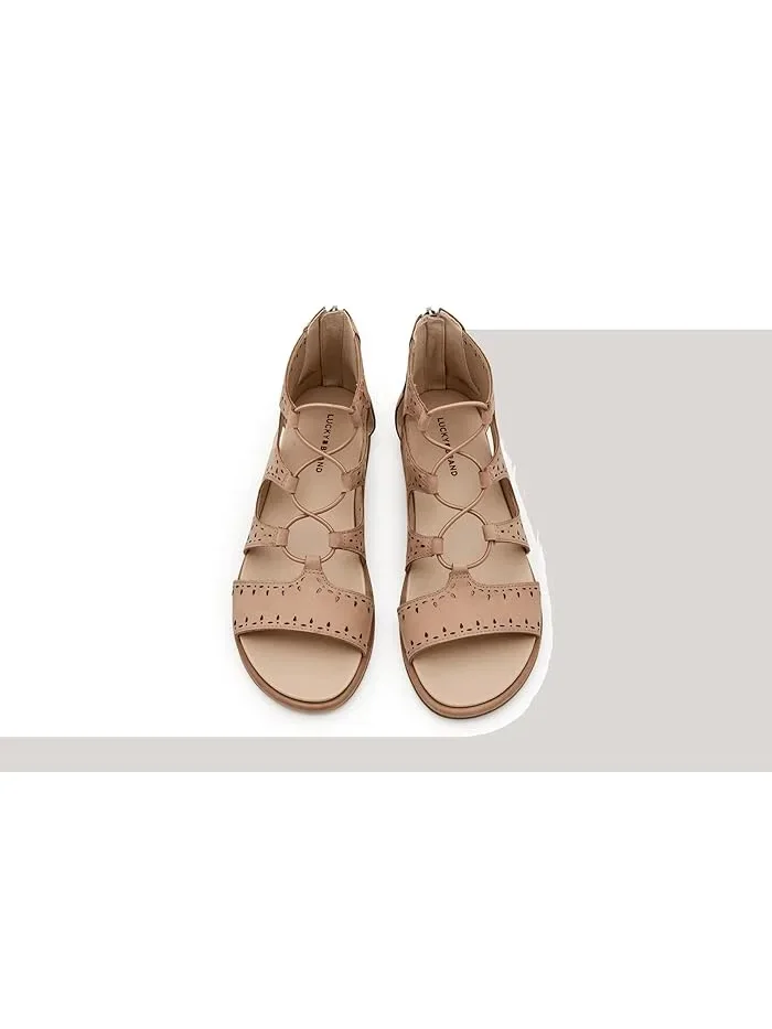 Сандалии гладиатор перфорированные Sartea Lucky Brand — 3