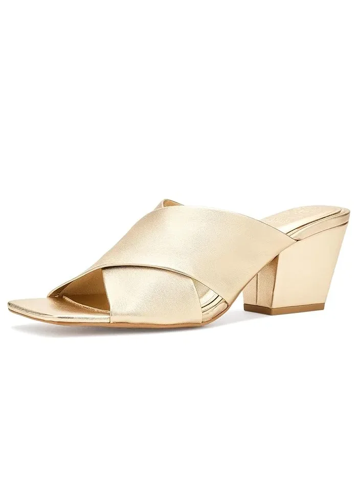 Босоножки-мюли с перекрестными ремешками Kespa Cross Band Vince Camuto — 1