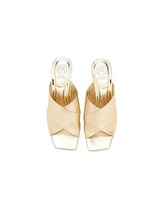 Босоножки-мюли с перекрестными ремешками Kespa Cross Band Vince Camuto — 3