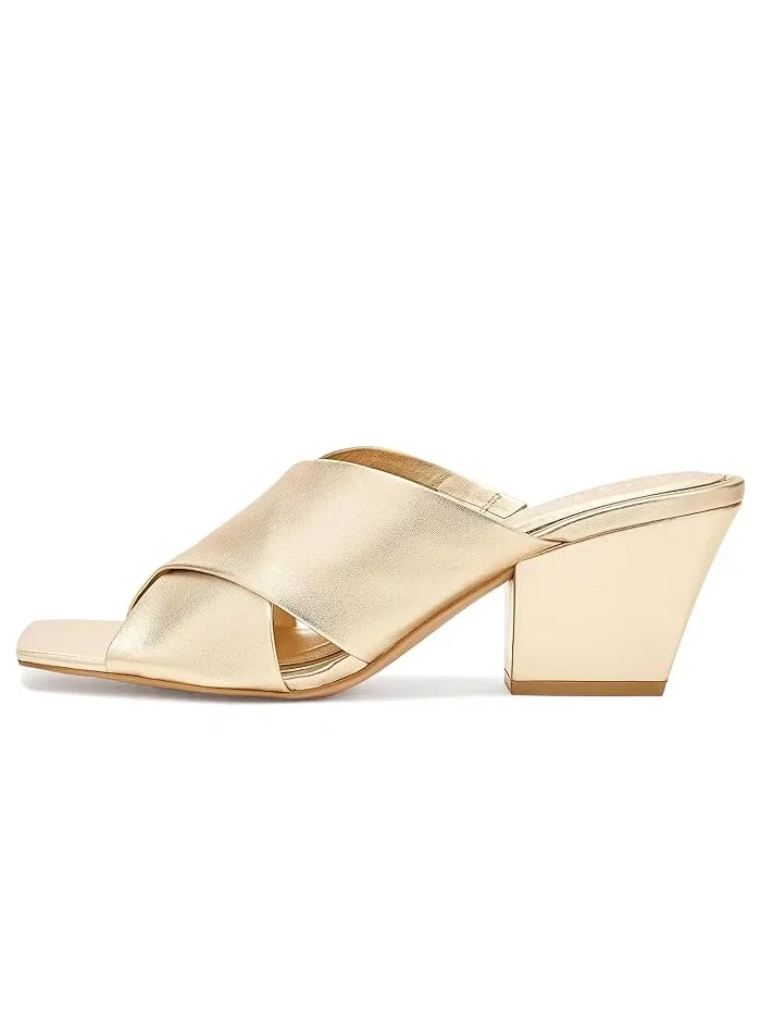 Босоножки-мюли с перекрестными ремешками Kespa Cross Band Vince Camuto — 5