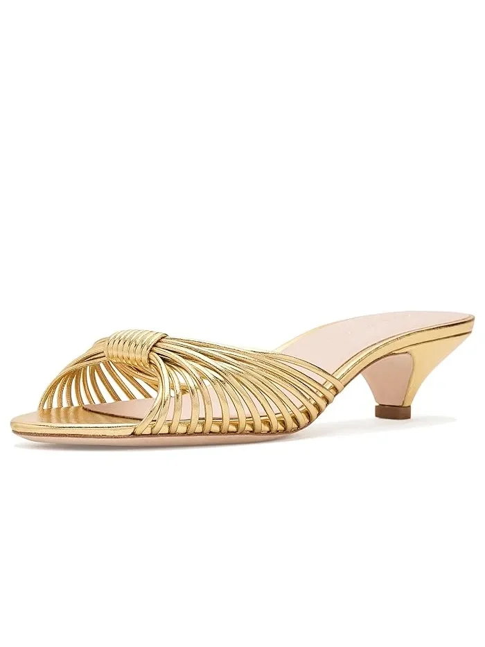 Мюли на каблуке с узлами Dixie Loeffler Randall — 1