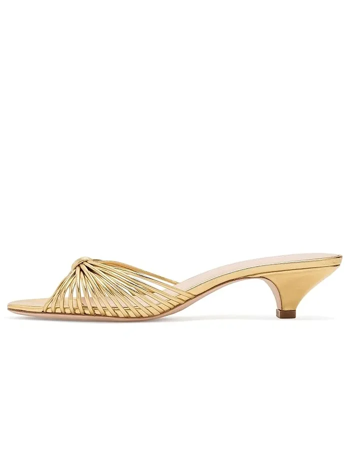 Мюли на каблуке с узлами Dixie Loeffler Randall — 5