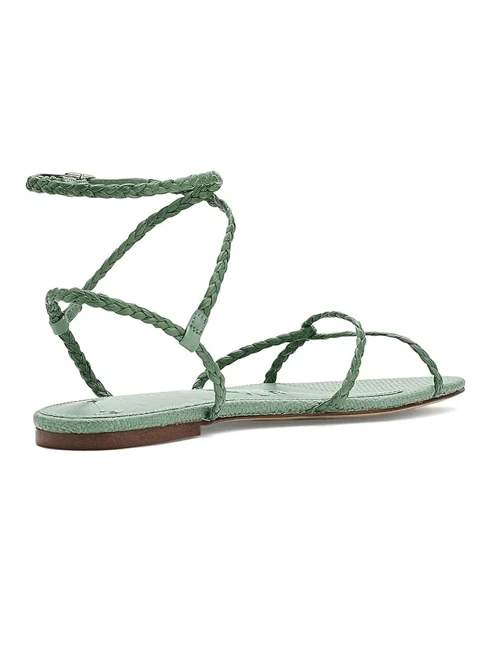 Сандалии с плетением Ellina Braid Sam Edelman, Sage Sky — 3