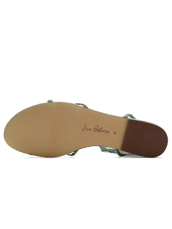 Сандалии с плетением Ellina Braid Sam Edelman, Sage Sky — 4