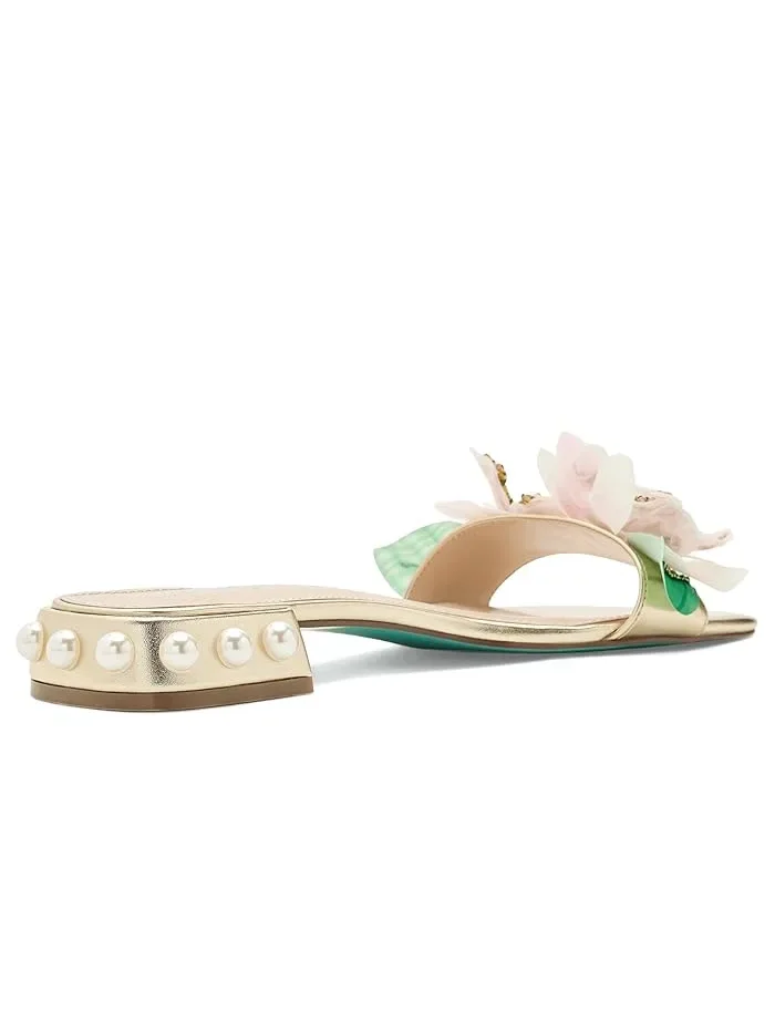Сандалии с цветочным ремешком Rosia Blue by Betsey Johnson — 4