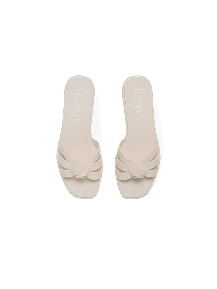 Сандалии с фигурным элементом Sculpted Spade Jelly Sandals Kate Spade New York — 3