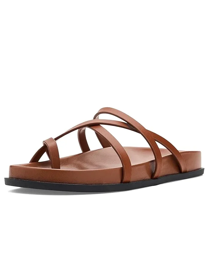 Сандалии с ремешками Helden Calvin Klein, Dark Natural Leather — 2