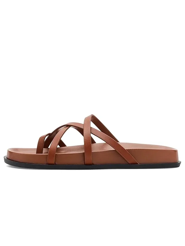 Сандалии с ремешками Helden Calvin Klein, Dark Natural Leather — 5