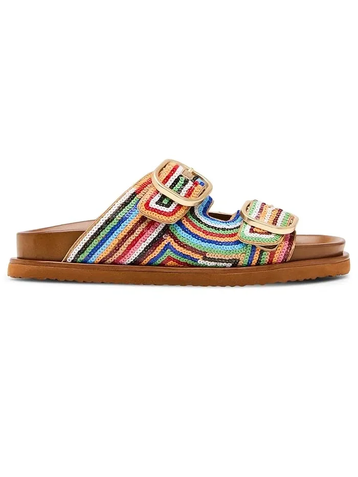 Сандалии с пайетками Tourist Steve Madden — 5