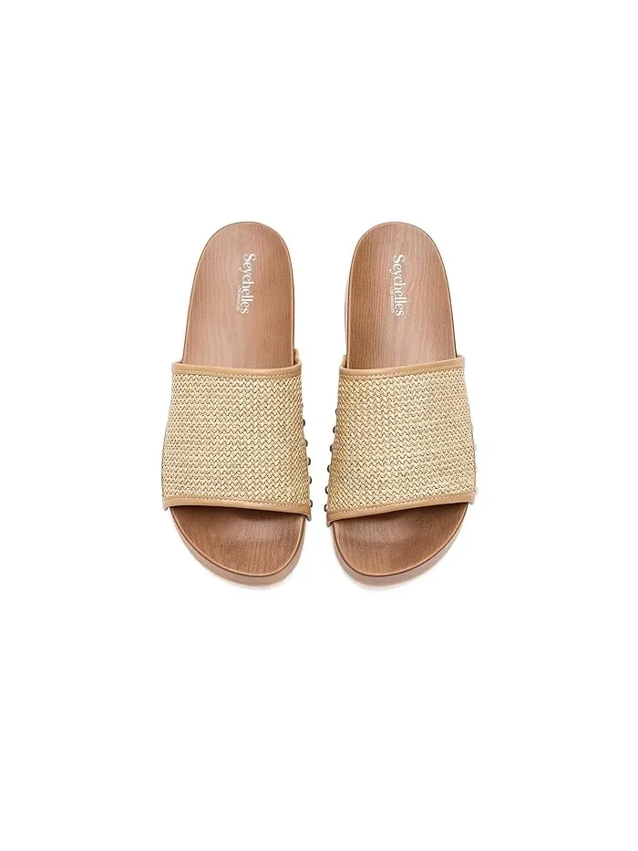 Сандалии с шипами Fantasy Raffia Seychelles — 3