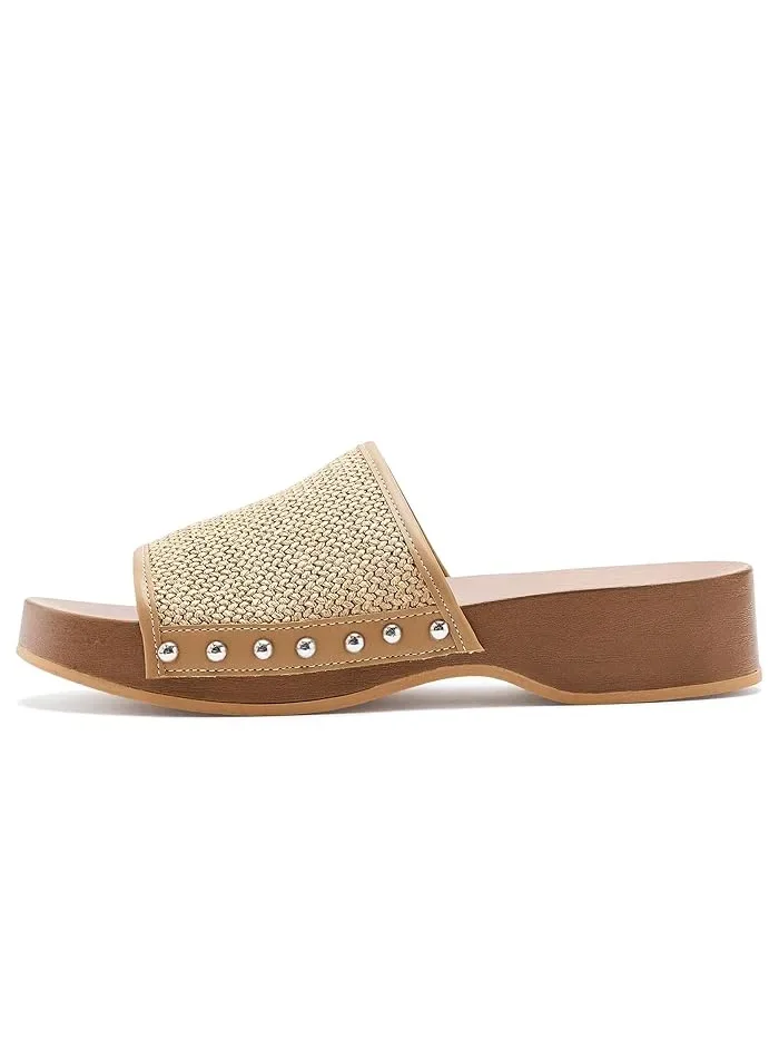 Сандалии с шипами Fantasy Raffia Seychelles — 5