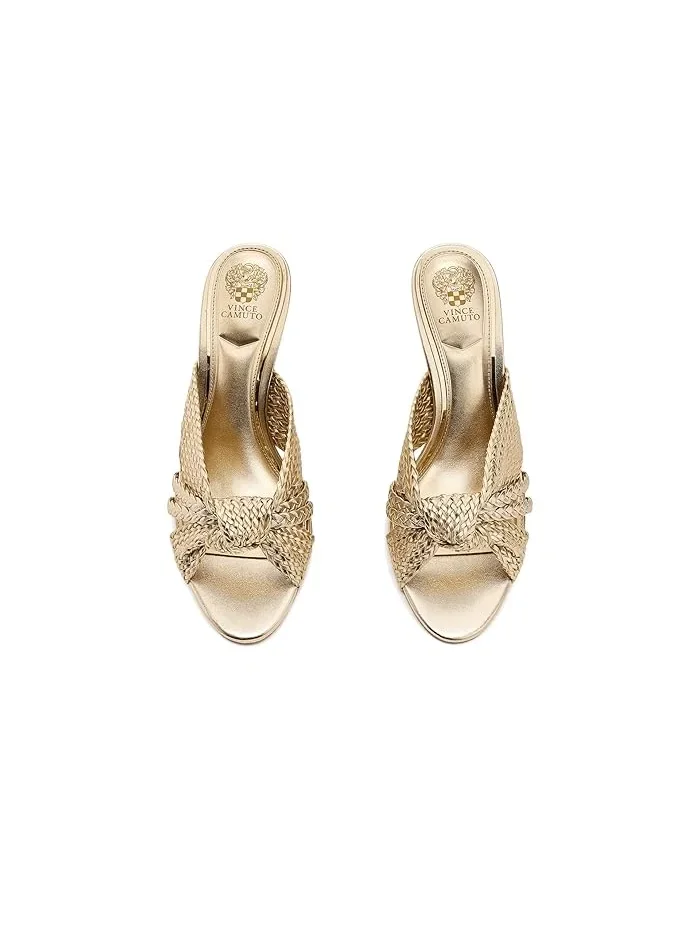 Босоножки-мюли на каблуке с узлом Pheya Vince Camuto — 3