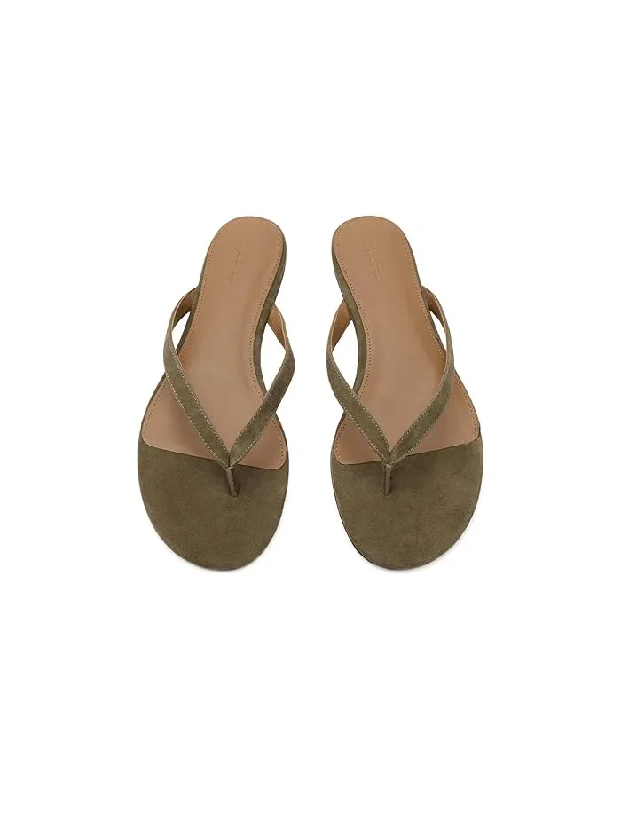Сандалии Ivanna Thong из замши Madewell — 3