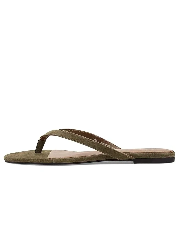 Сандалии Ivanna Thong из замши Madewell — 5