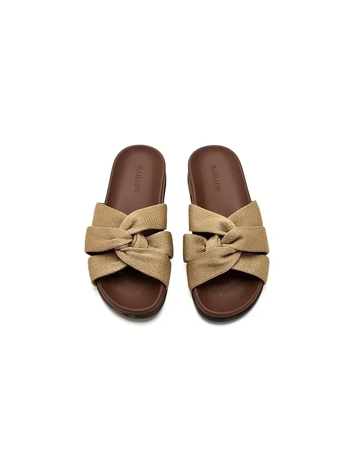 Сандалии с переплетением The Twist Slides Rothy's — 3