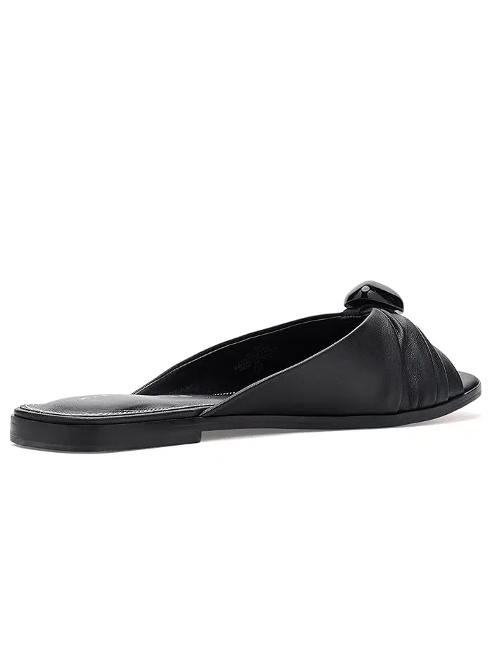 Сандалии с драпировкой Dalani Marc Fisher LTD, Dark Natural Leather — 4