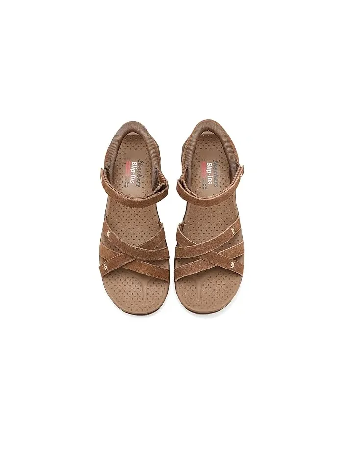 Сандалии кросс-страп с супинатором SKECHERS Reggae Natural Poise — 3