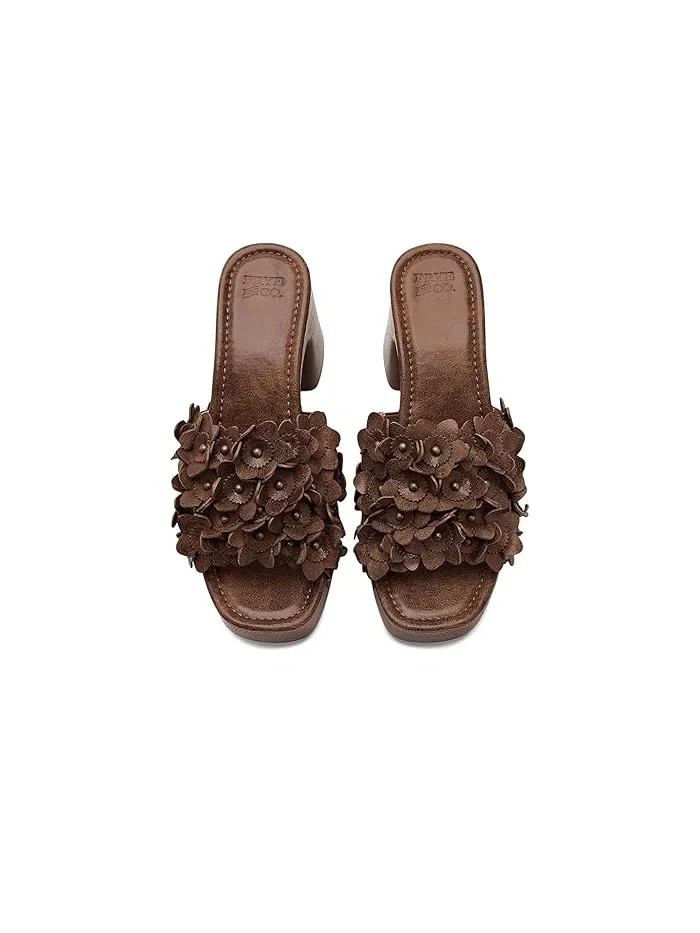 Босоножки с цветами и стразами Wylie Flower FRYE AND CO. — 3