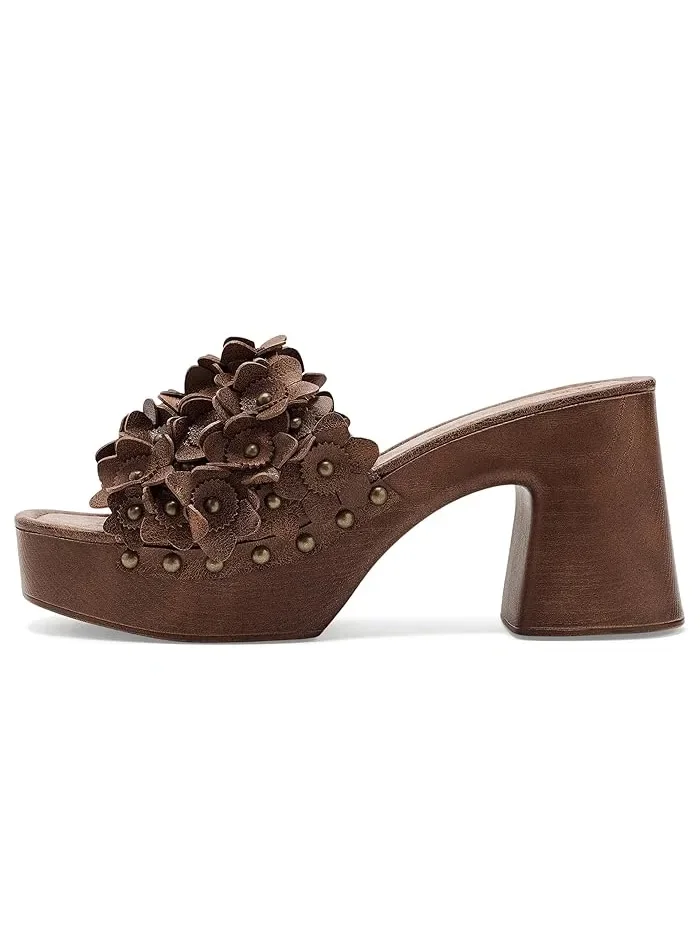 Босоножки с цветами и стразами Wylie Flower FRYE AND CO. — 5