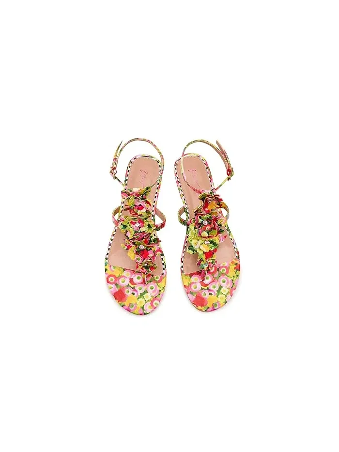 Сандалии с цветочным аппликациями Kenedy Blue by Betsey Johnson — 3