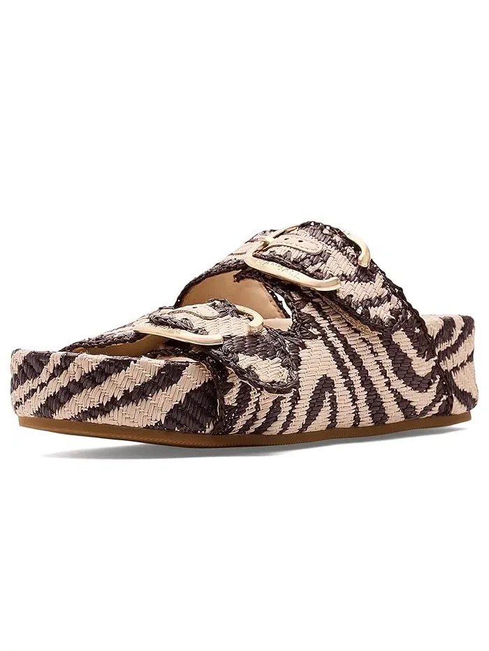 Сандалии с двумя ремнями Nico Loeffler Randall, Vintage Zebra — 2