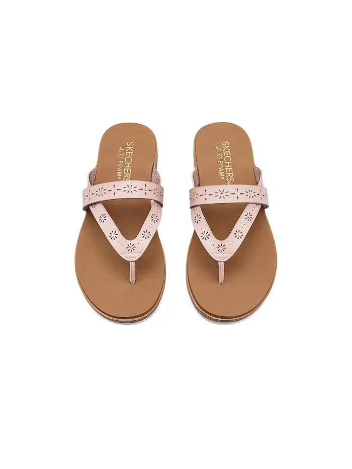 Сандалии с цветочным вырезом Summer Cove SKECHERS — 3